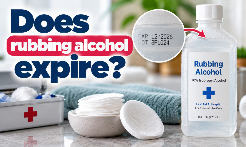Does Rubbing Alcohol Expire? Shelf Life, Storage, and Safety Explained does rubbing alcohol expire